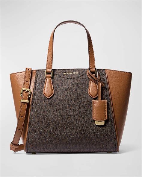 michael michael kors taryn satchel|MICHAEL Michael Kors Taryn Monogram Crossbody Tote Bag.